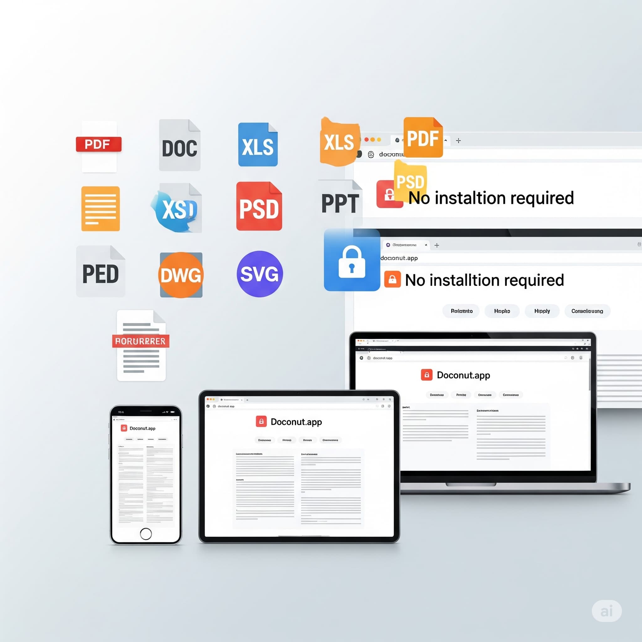 Versatility of Doconut Document Viewer